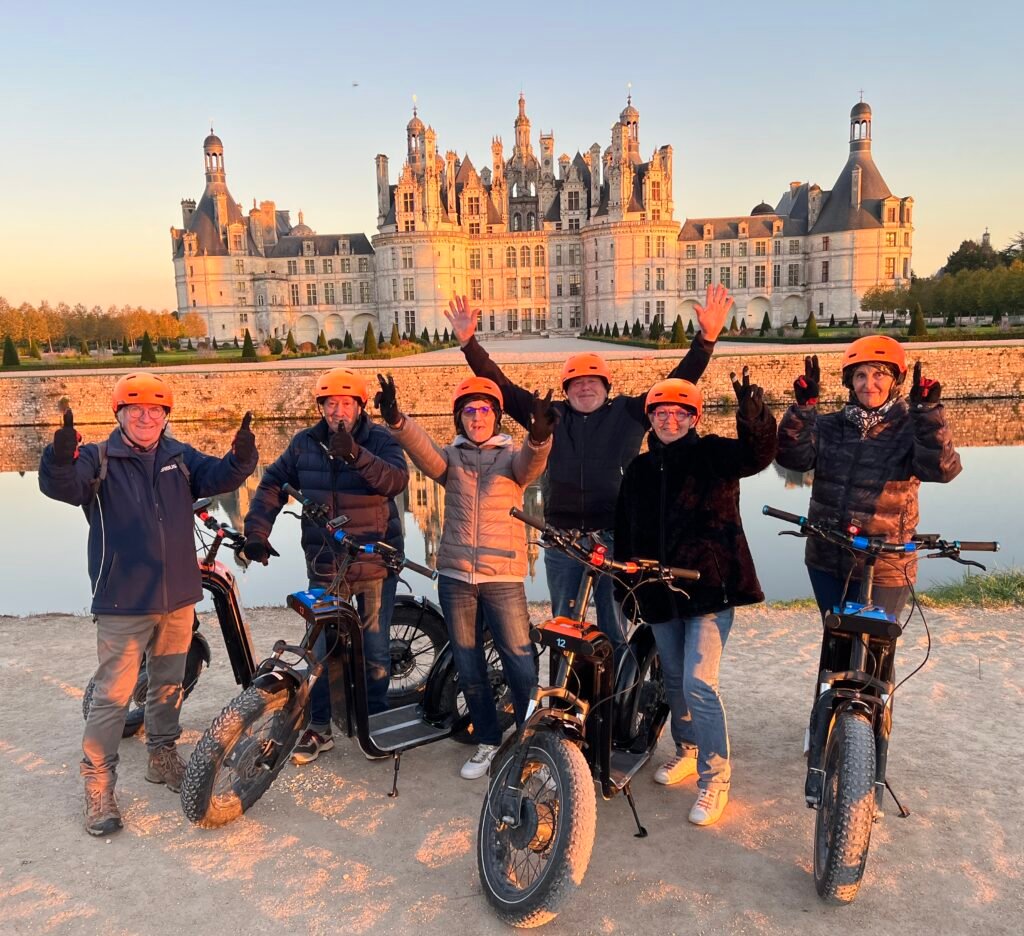 CHAMBORD en soiree TROTTIN LOIRE