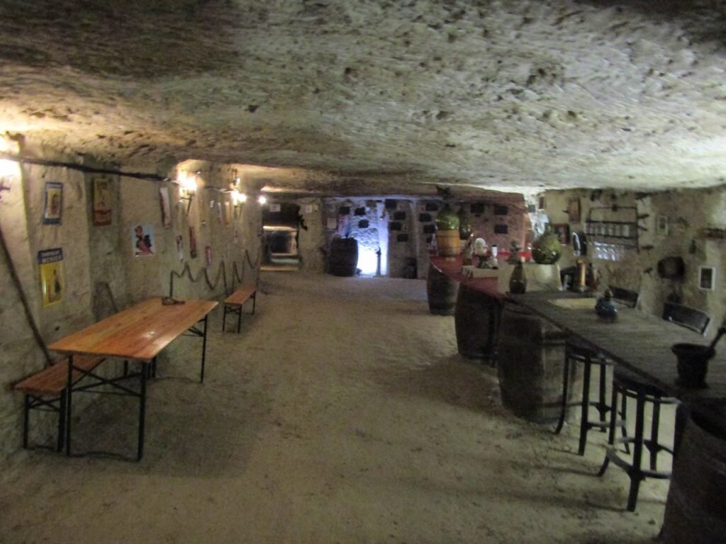 Galeries souterraines du TrogloDégusto à Montrichard, Loir-et-Cher